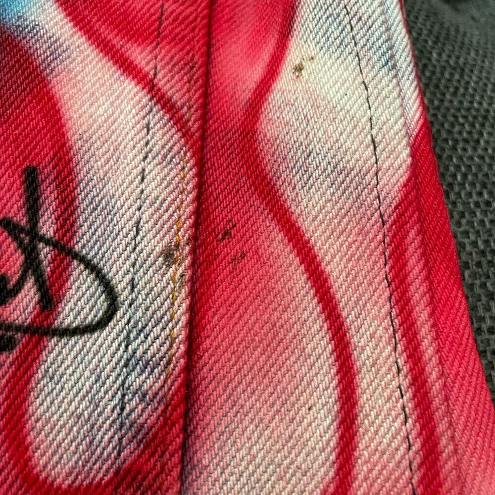 Vintage 80s Guns N Roses Airbrush Booty Short Denim Vest Set J. Neyrot Miami Art - Picture 12 of 14